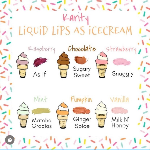 Karity The Mattes Liquid Lipstick - Ginger Spice NWT NLA Long-lasting Set of 2 - Picture 10 of 10